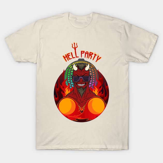 Hell party T-Shirt by AmurArt